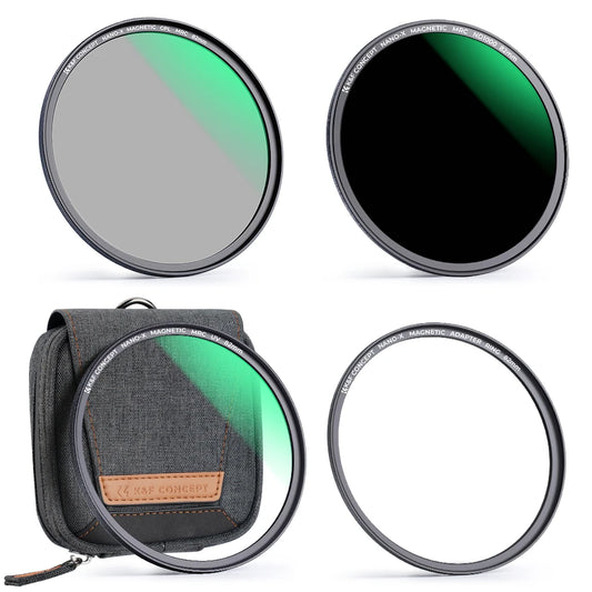 Blue 67mm Ultra Slim Magnetic Lens Filter Kit