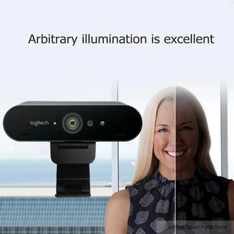 4K Ultra HD Webcam 1080p Wide Angle Built-in Mic