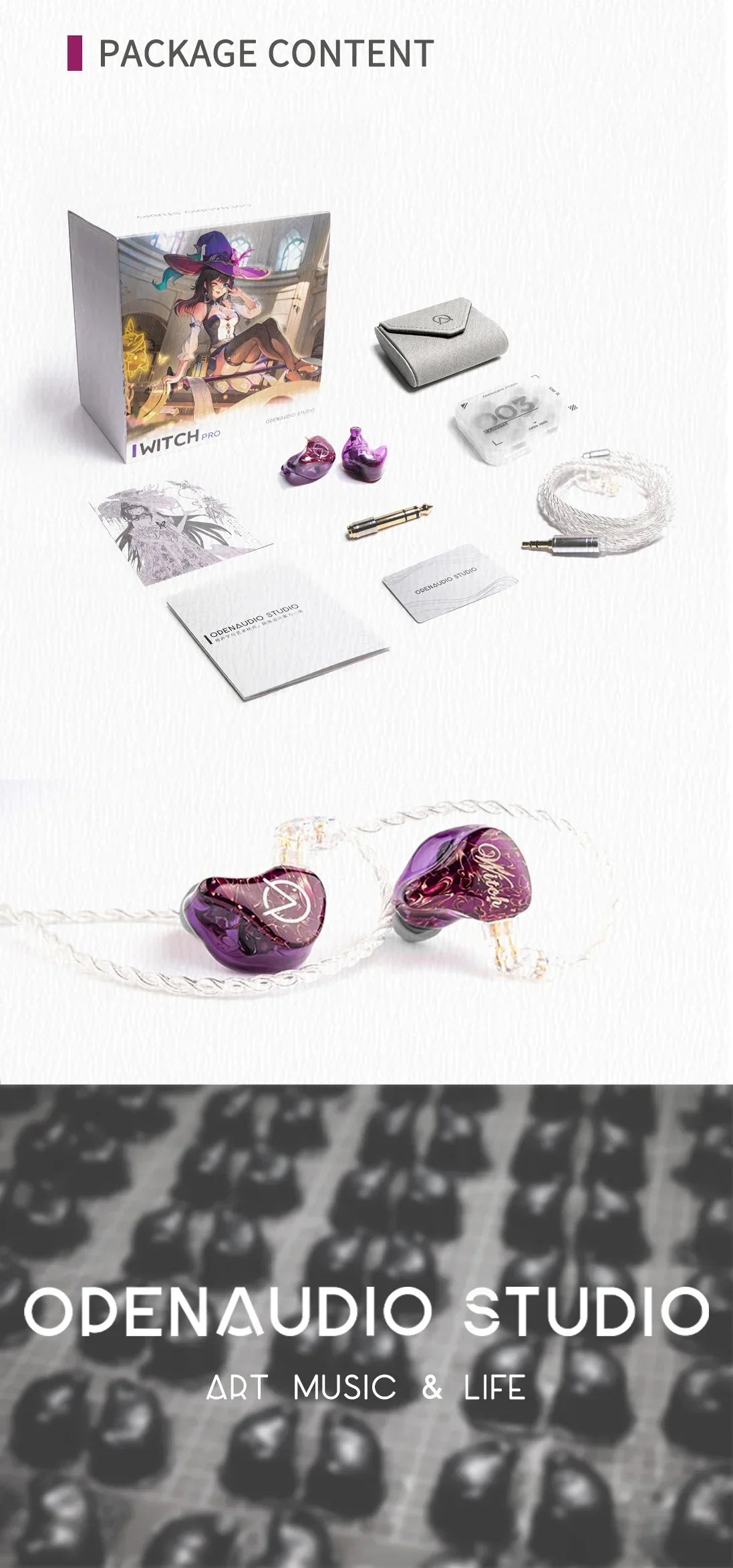 Portable Hybrid IEM Earphones Type C 1DD 1BA
