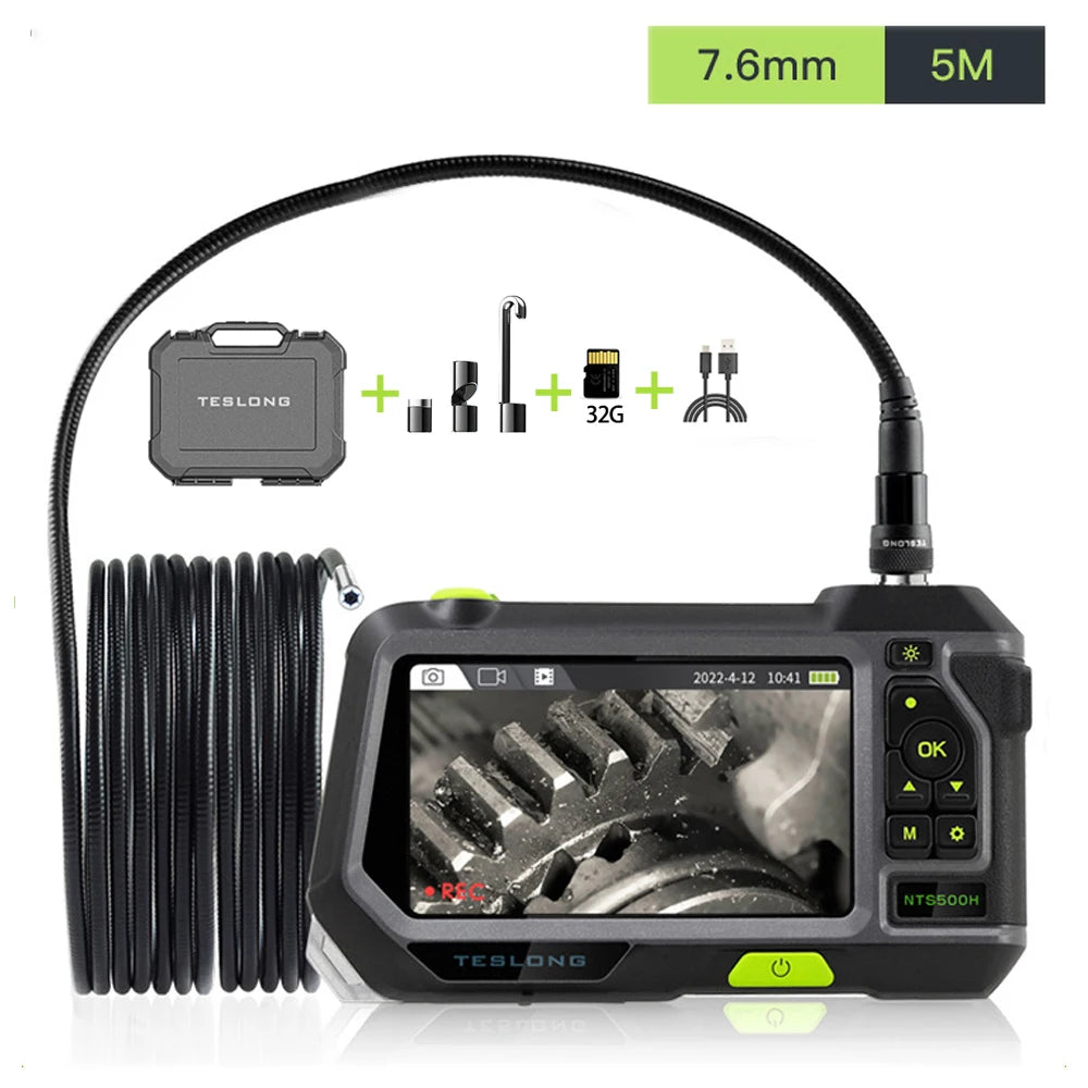 Digital Pipe Inspection Camera 7.6mm 5m