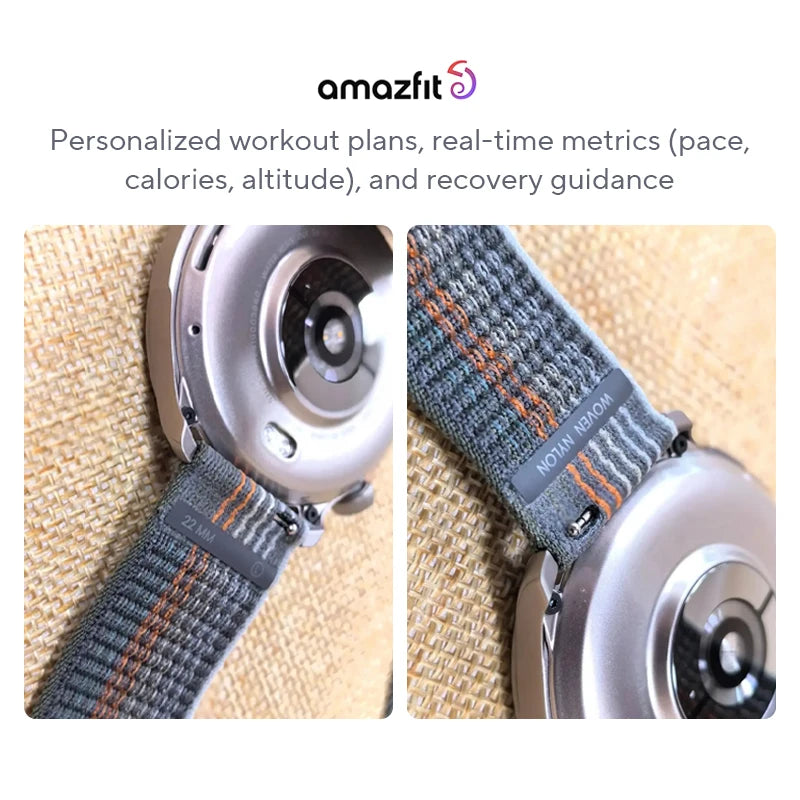 Zepp OS Smartwatch with Heart Rate and Sleep Tracking