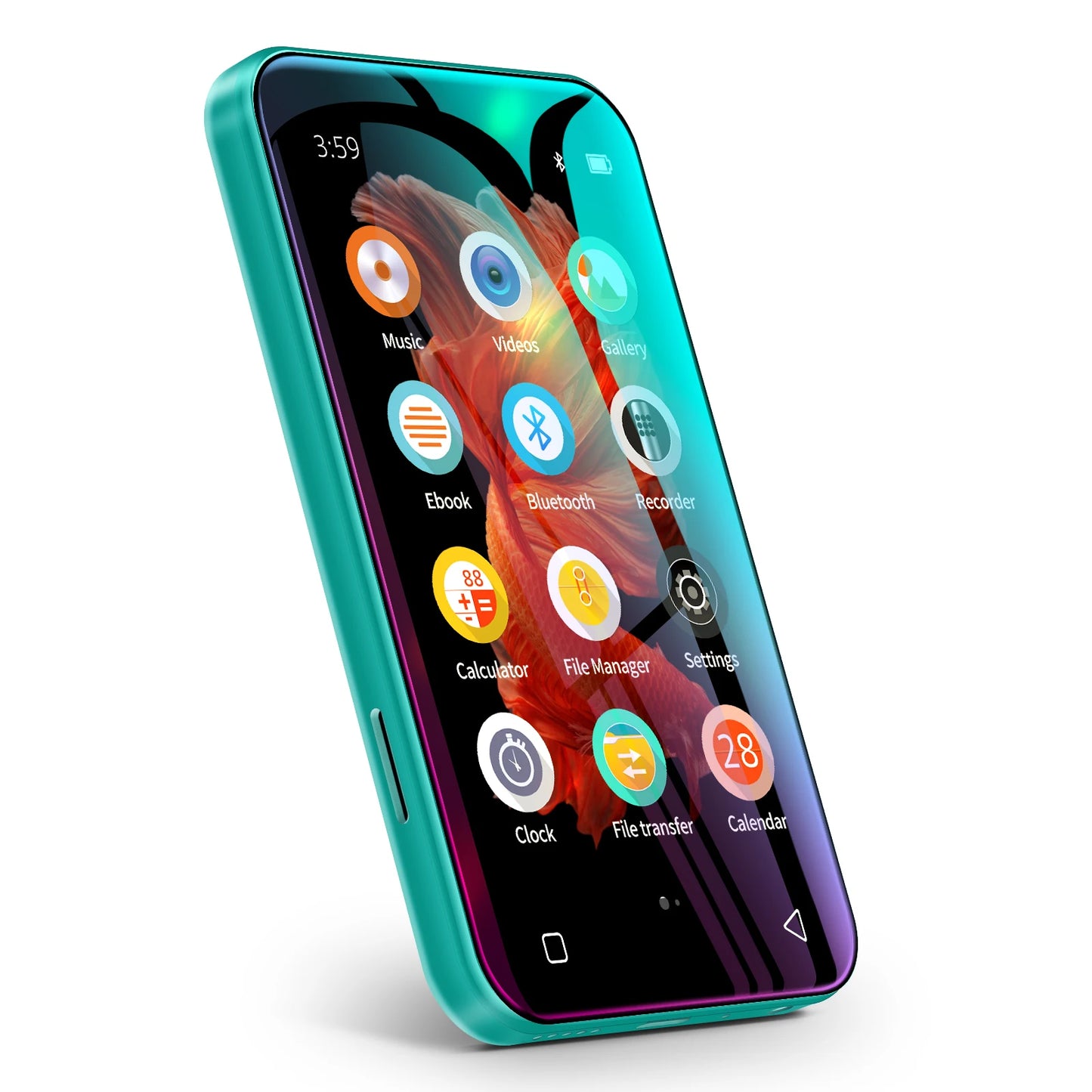 Portable Bluetooth MP3 MP4 Player with Speaker & FM Radio