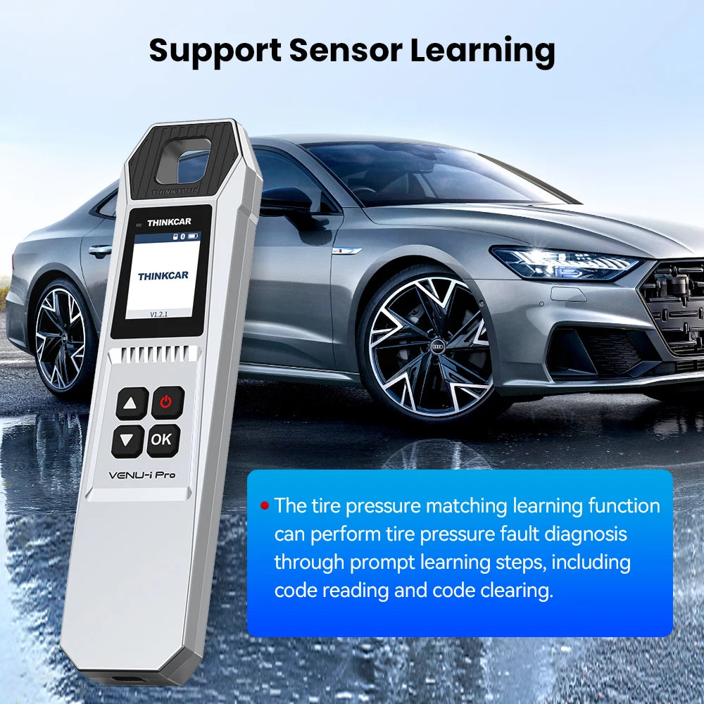 4 Piece Metal Car TPMS Sensor Set with Programming