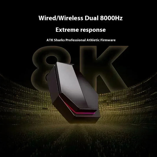 Lightweight Low Latency Gaming Mouse with RGB and Fast Response