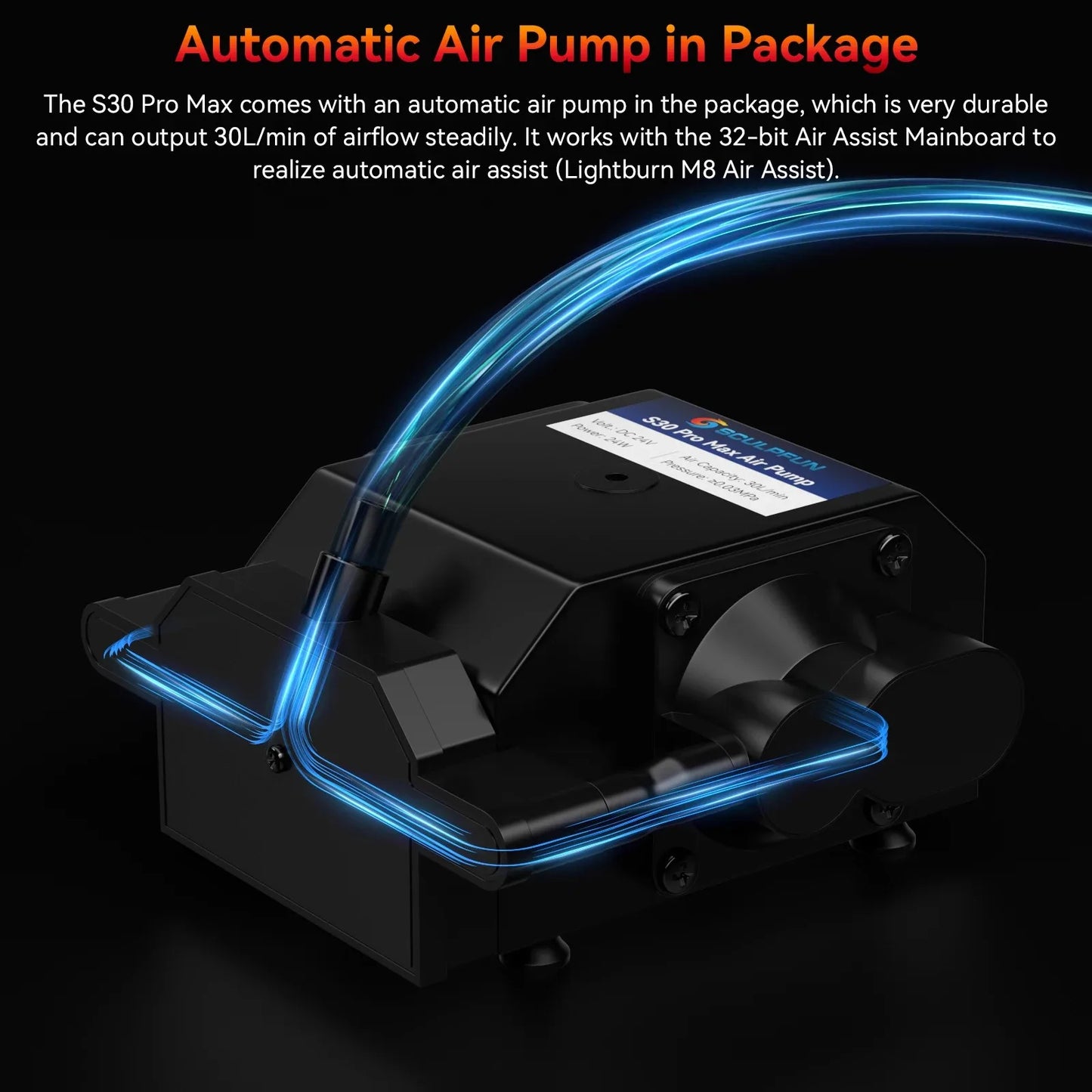 20W Laser Engraver Cutter 410x400mm Automatic Air Assist