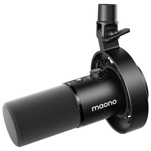 Dynamic Podcast Mic with 192kHz Audio Quality
