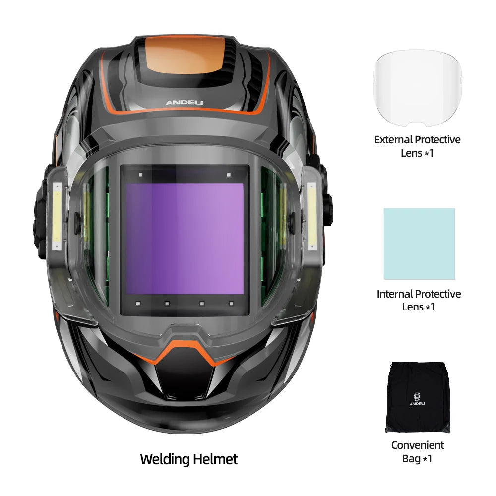 Compact MONER 2LED Welding Mask ARC Sensor