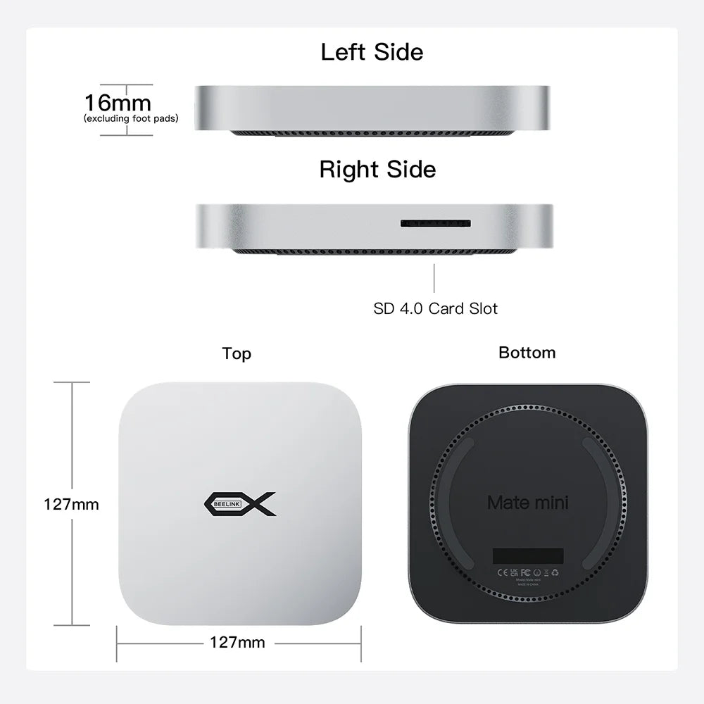 High Speed Mini Dock with Thunderbolt 5 Connectivity