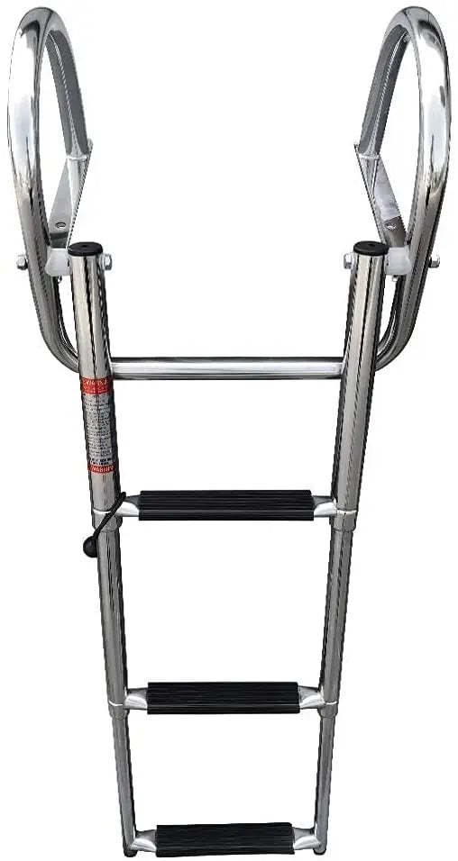 Heavy Duty Boat Boarding Ladder 3 Step Folding Stainless