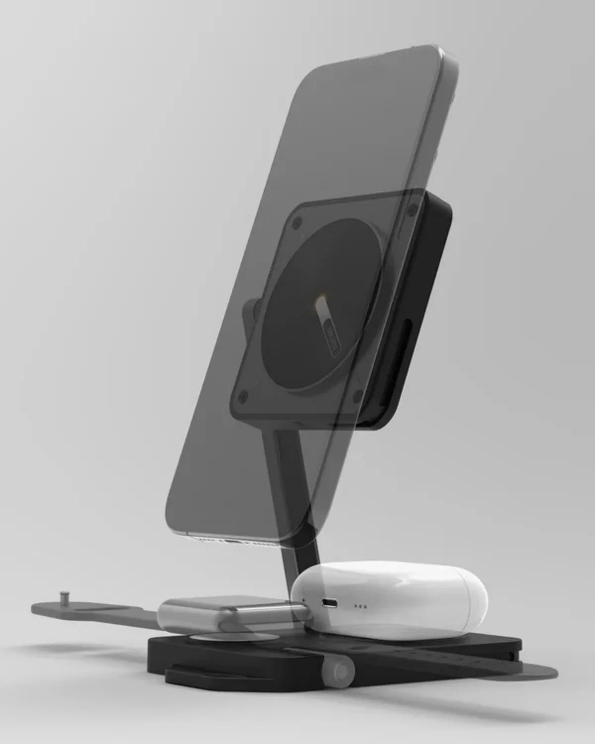 4in1 Foldable Magnetic Wireless Charging Station