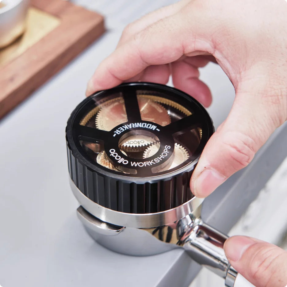 Portable 58mm Espresso Leveler & Clump-Breaking WDT Tool