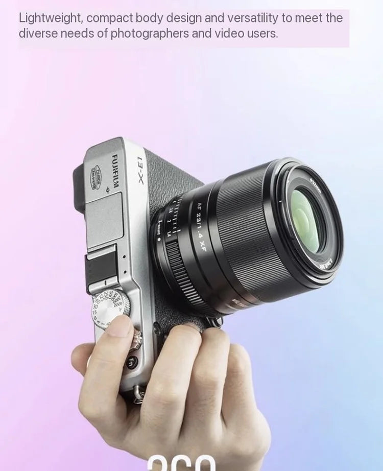56mm F1.4 APS-C Auto Focus Lens for Fujifilm X-Mount Cameras