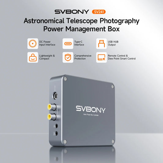 Compact Telescope Power Hub for ASCOM Astrophotography Systems