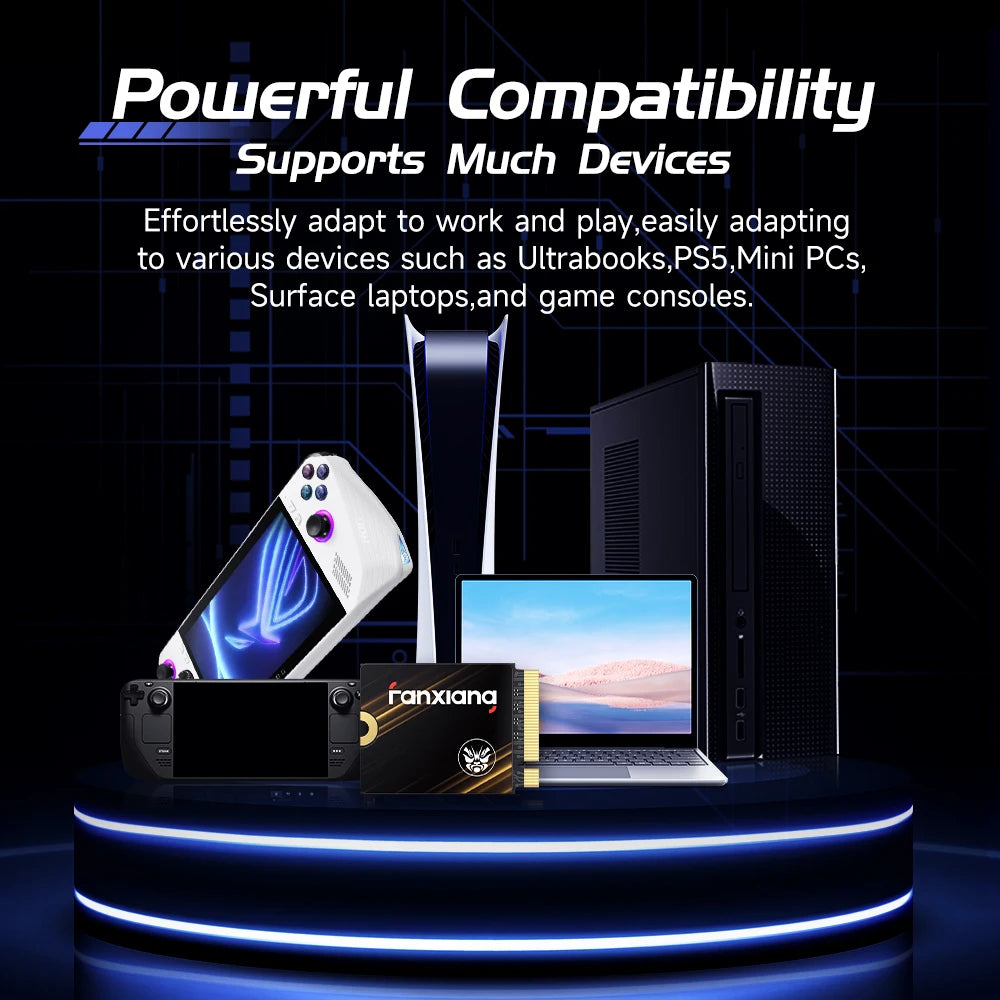 M.2 2230 NVMe SSD 1TB High Speed Internal Drive