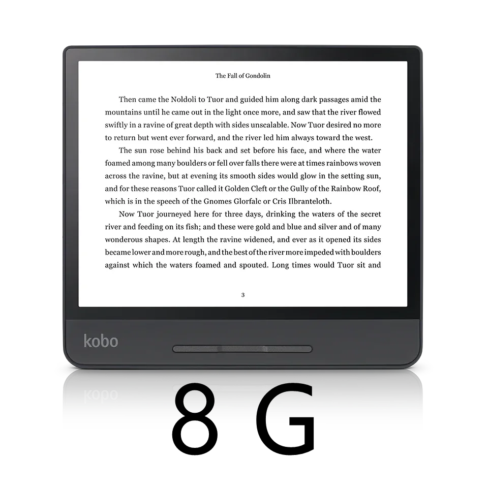 8” Waterproof E-Book Reader with Protective Case
