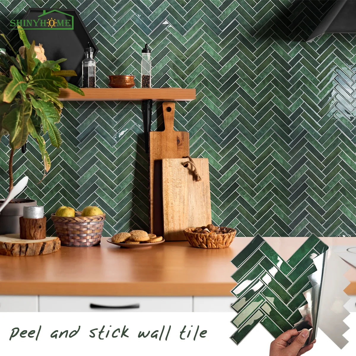 30 PCS Kitchen and Bathroom Tile 3D Heat Proof DIY Ready