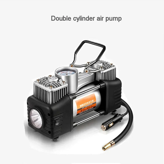 Portable 12V/220V Car & Motorcycle Tyre Inflator