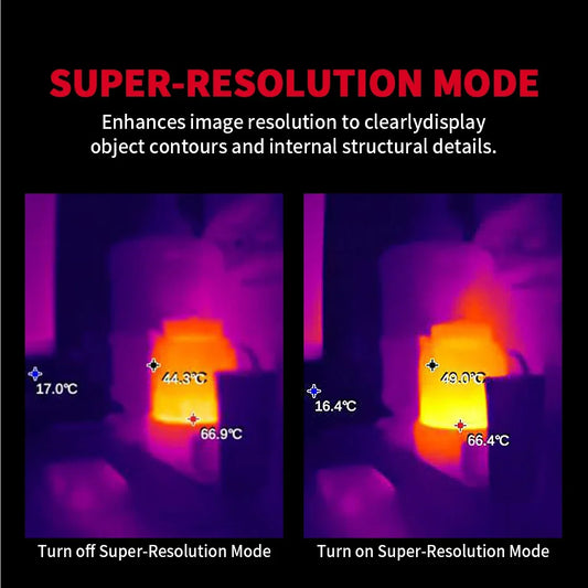 Rechargeable Thermal Camera with HD Screen for Accurate Temperature Scans