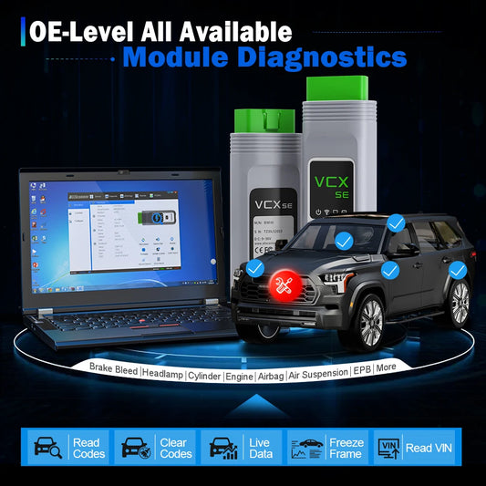 Automotive Diagnostic Device with Built-In SSD Storage