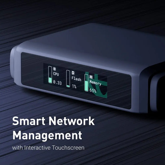 Dual Band Wi-Fi 7 Travel Router with Gigabit Speed