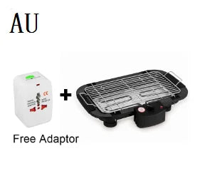 Portable 1300W Electric Table Grill for BBQ Camping