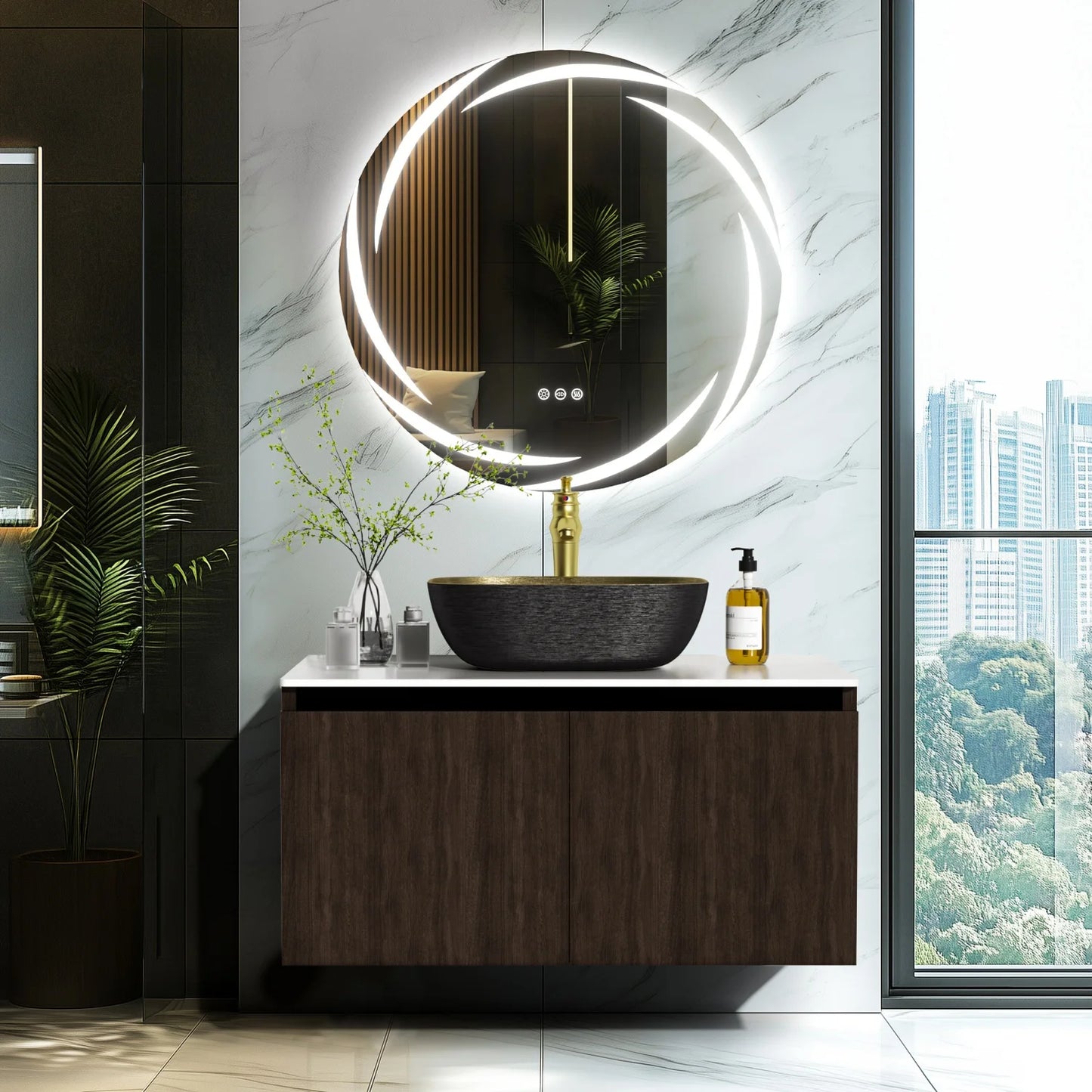 100cm Floating Bathroom Vanity with Basin and Cabinet