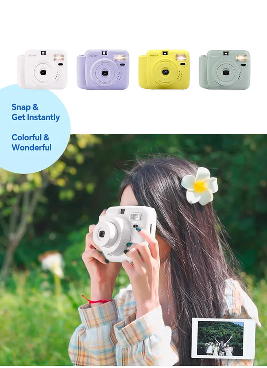 Pink Instant Camera for Instax Mini Film