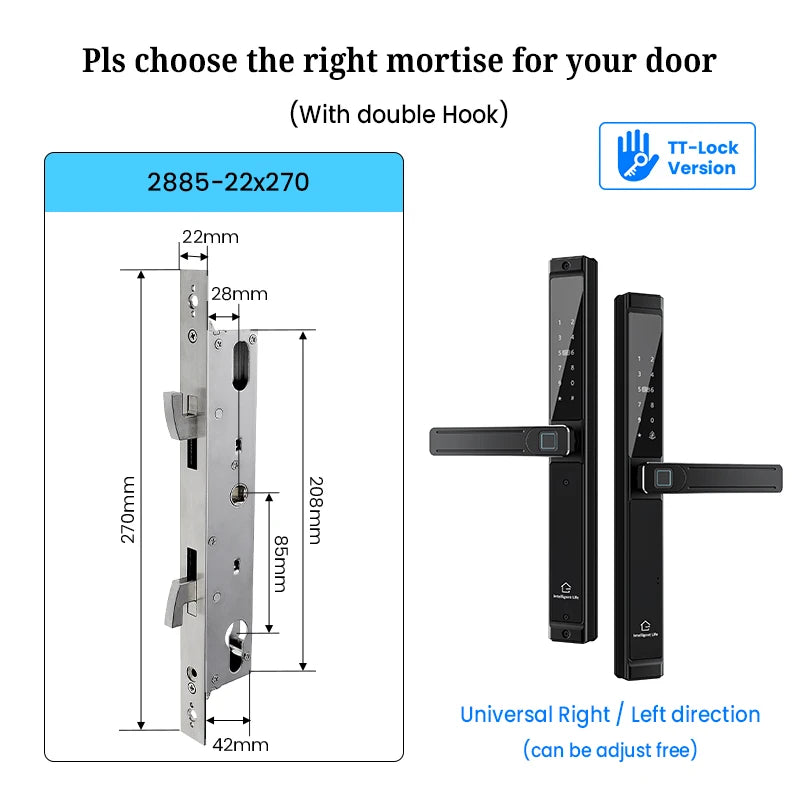 Smart Sliding Gate Lock with APP & RFID