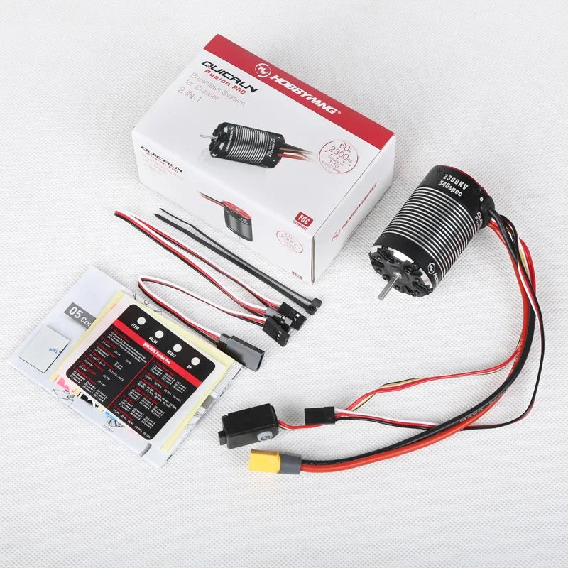 2300KV 2in1 Brushless Motor ESC for RC