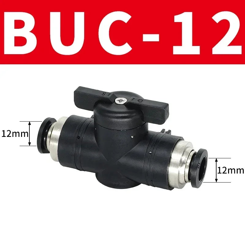 12mm Pneumatic Quick-Fit Hand Valve 50pcs