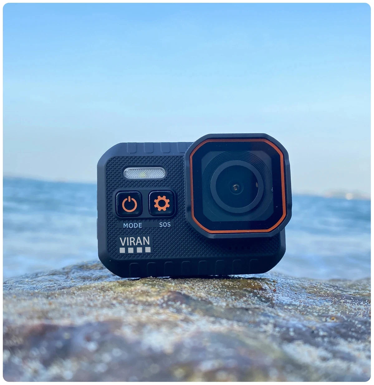 4K Action Camera with Remote and Sport Accessories