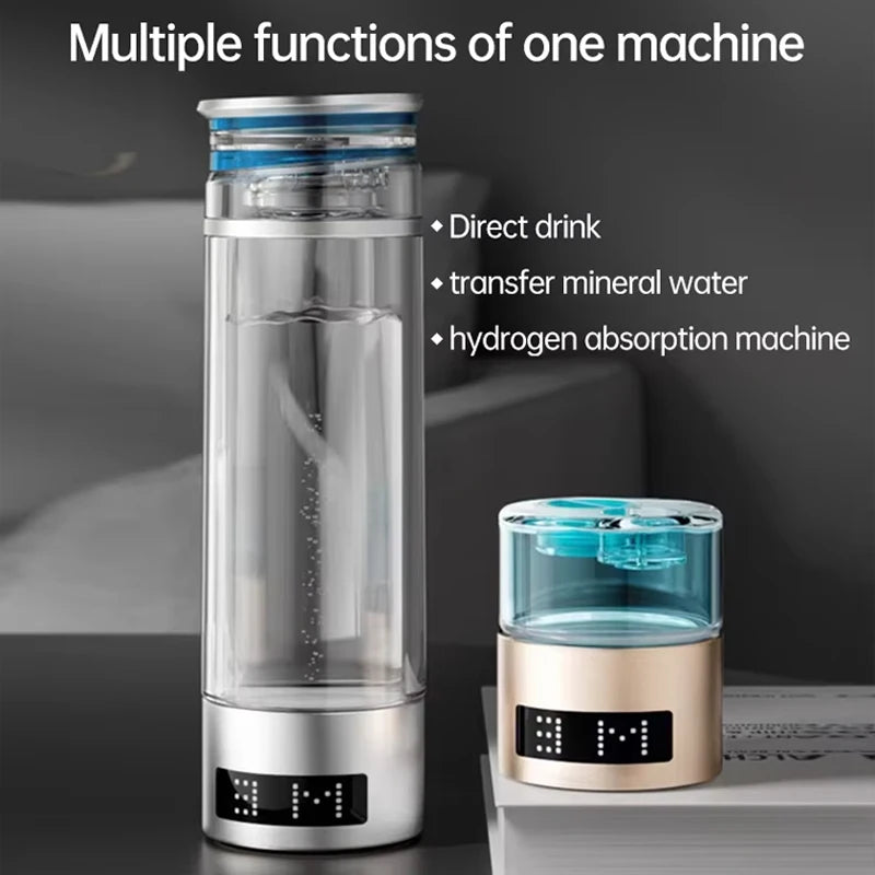 350ML Portable Hydrogen Water Maker Rechargeable