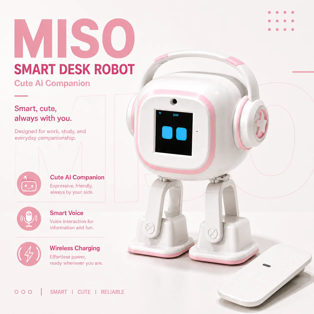 AI Smart Robot Toy with Voice & Camera Recognition