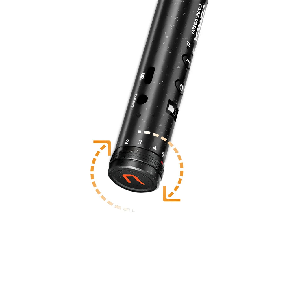 USB-C Shotgun Microphone for Smartphones and Laptops