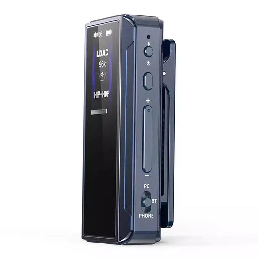 Portable Hi Res Bluetooth DAC Headphone Amplifier Dual Output