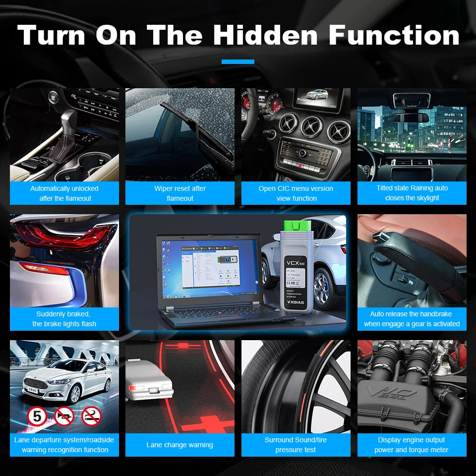 VCX SE Bidirectional BMW Diagnostic and Coding Tool