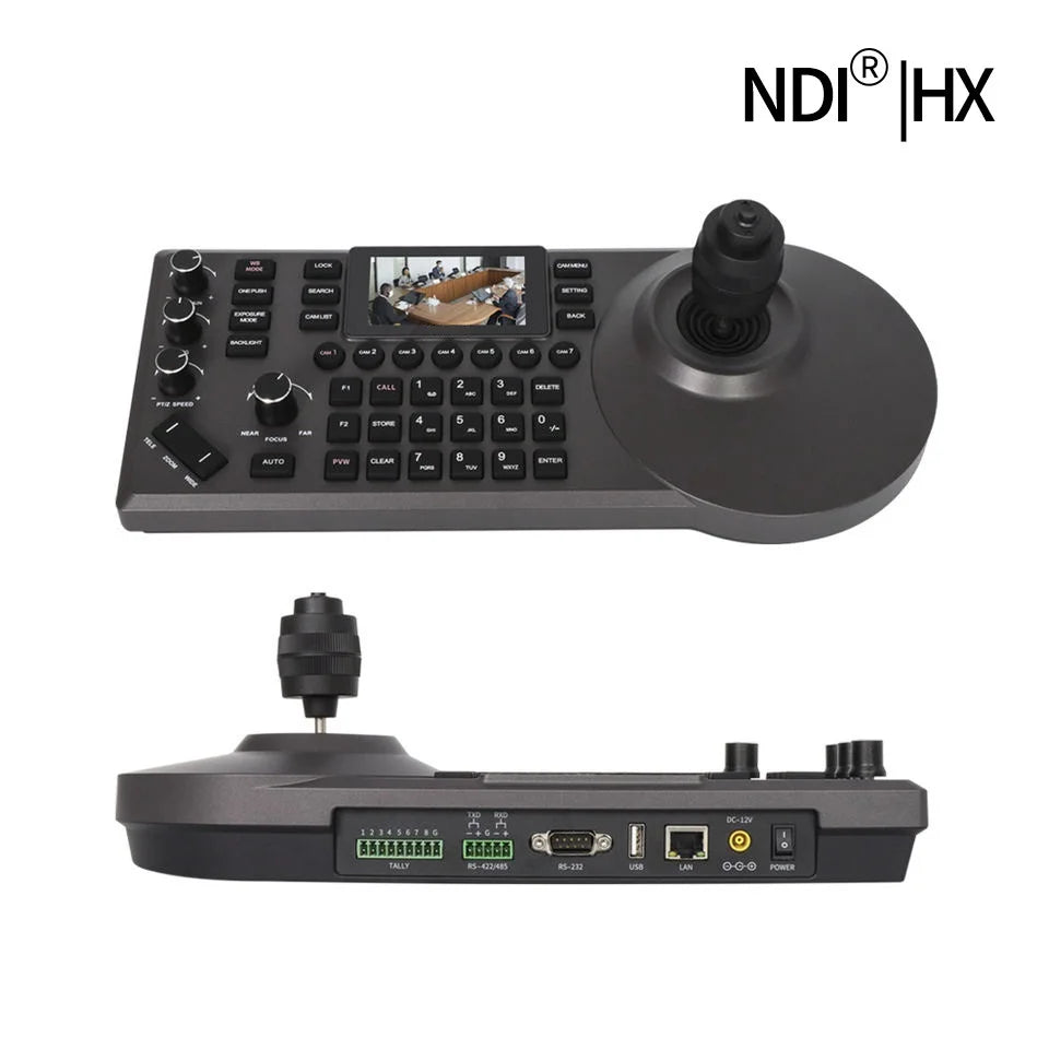 4D Joystick NDI PTZ Controller for Live Broadcast