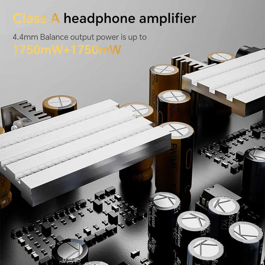 Portable USB Bluetooth DAC with Class A Headphone Amp
