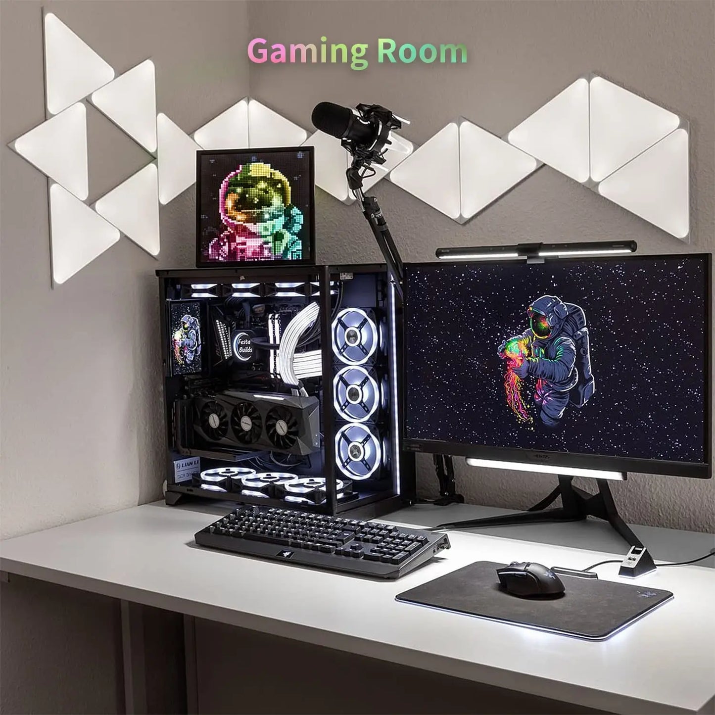 WiFi Pixel Art Display 64x64 LED Panel with App Control