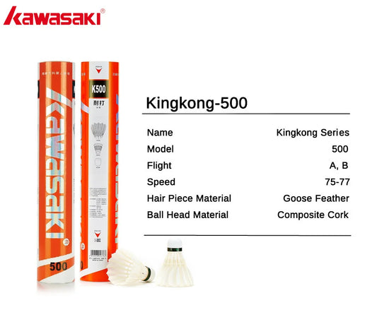 K500 Speed 77 Badminton Shuttlecock 4 Tube King Pack