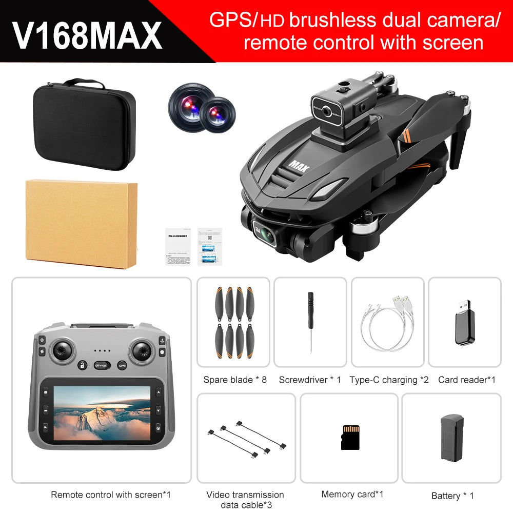 Professional Folding Drone with 8K Camera & FPV