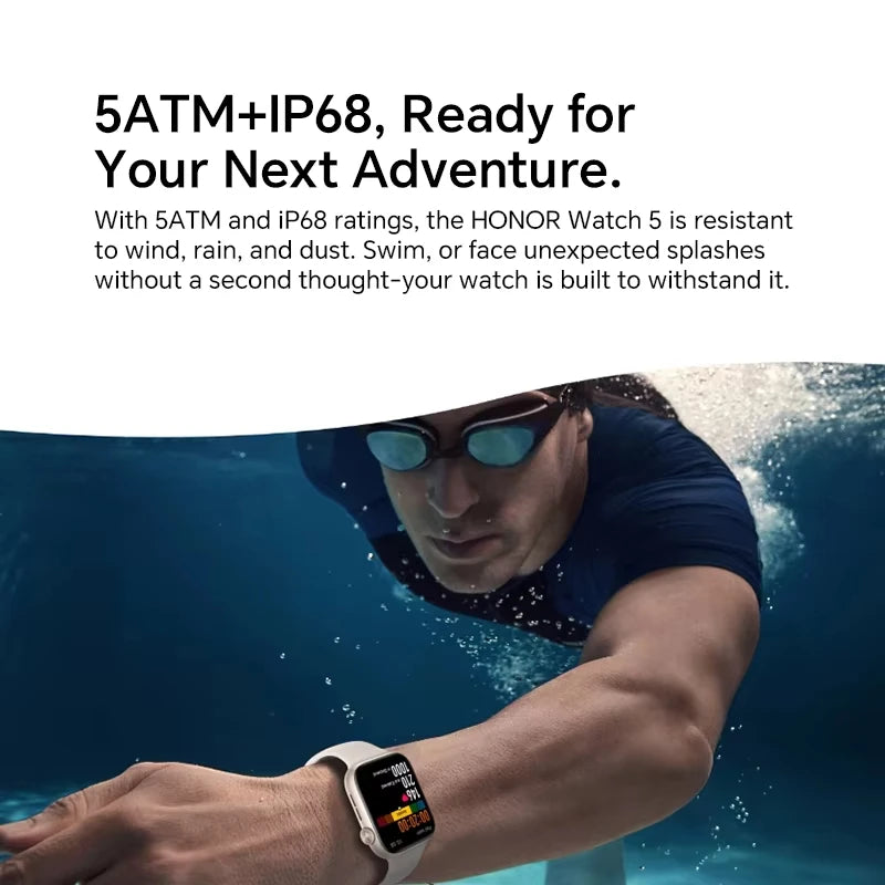 Smartwatch 1.85" AMOLED with Heart Rate & Sleep Tracker