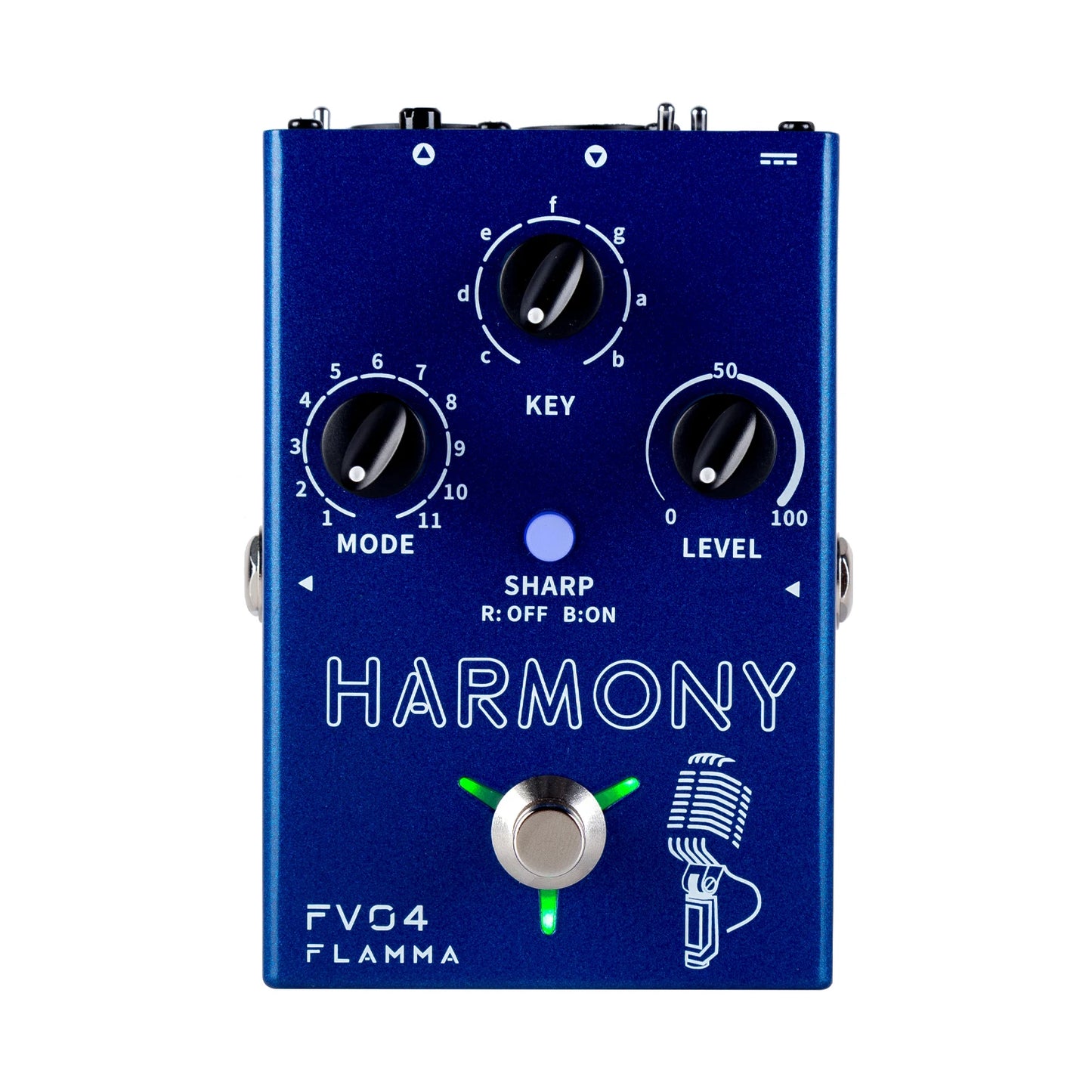 Harmony Vocal Effects Processor with 12 Pitches and Phantom Power