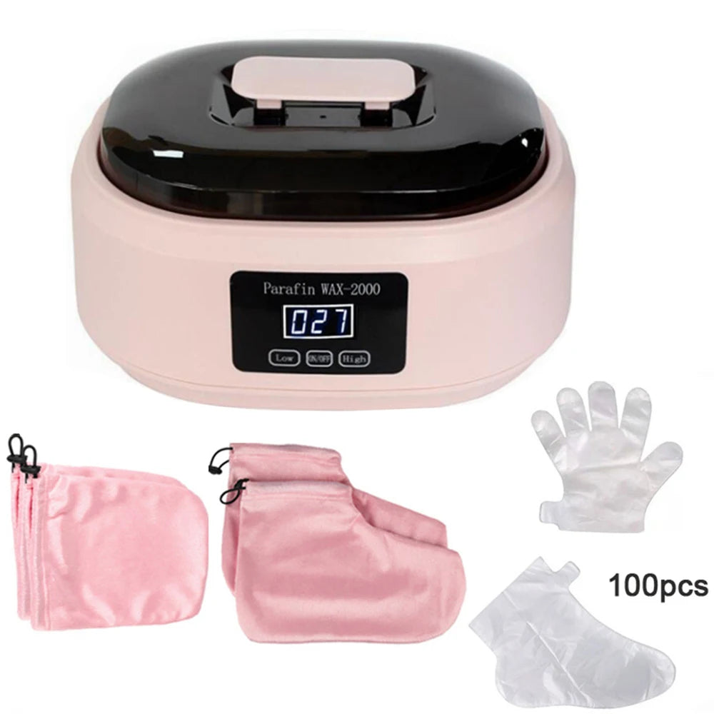 Pink 200W Wax Heater Kit Hair Removal