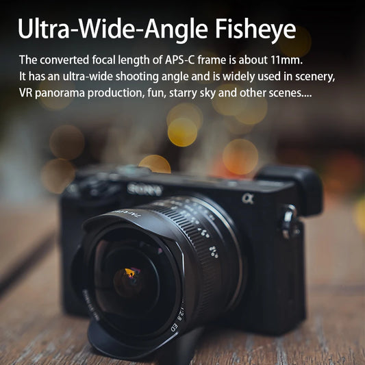 Canon RF Manual Fisheye Lens for Wide Shots