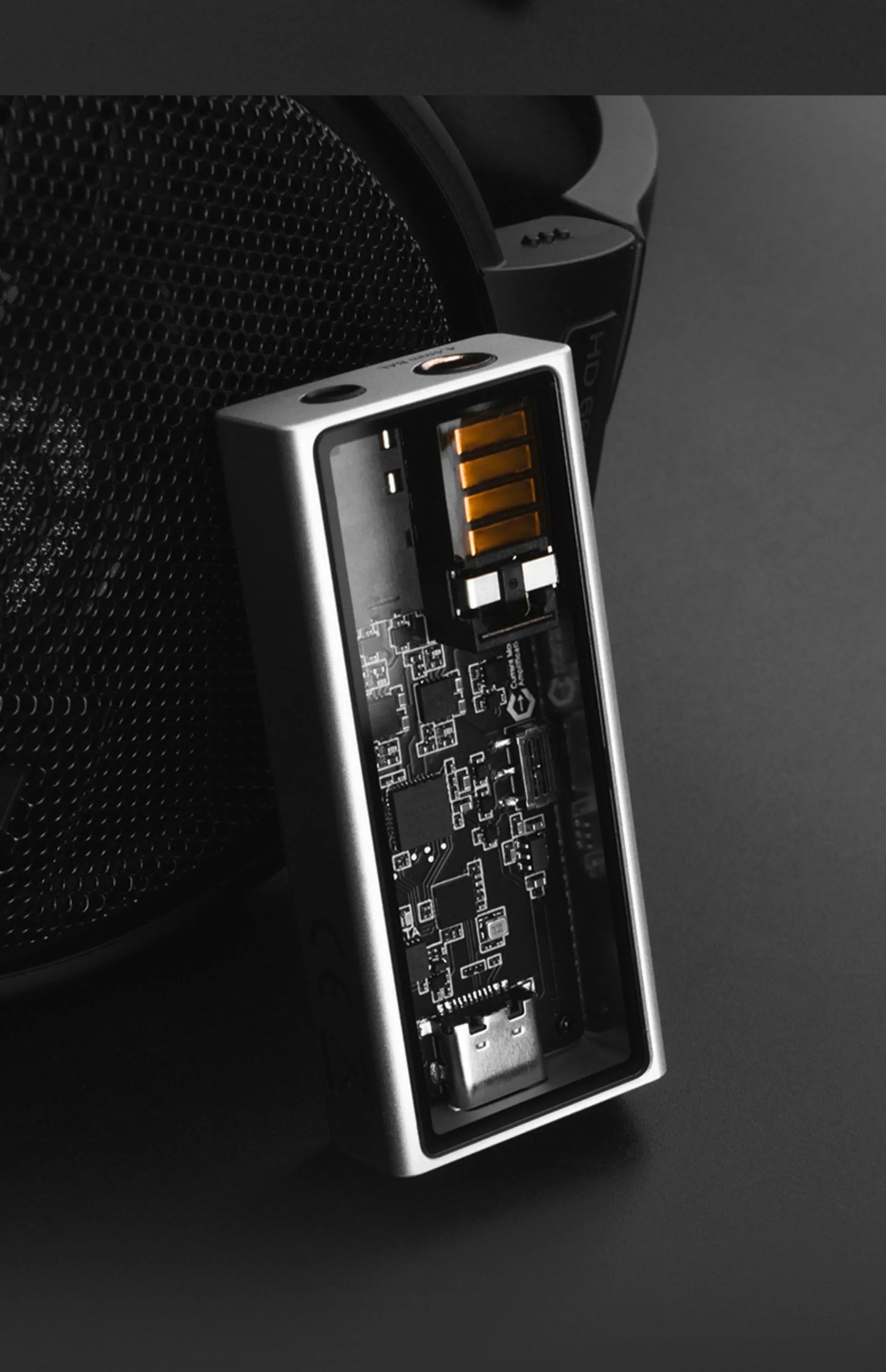 Portable USB DAC Headphone Amplifier 3.5mm 4.4mm Hi-Fi