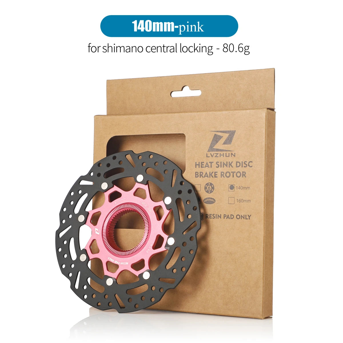 Quick-Cool 140mm Carbon Ceramic Brake Rotor