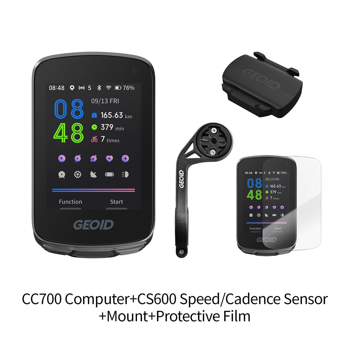 GPS Cycling Computer with CS600 Sensor and WiFi