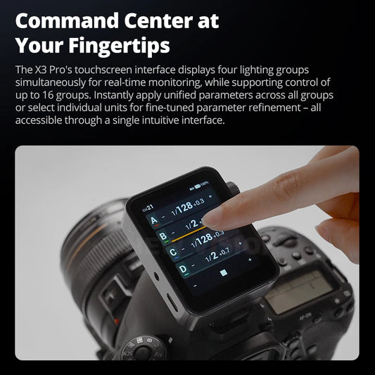 Portable Nikon TTL HSS Flash Trigger 2.4G Wireless