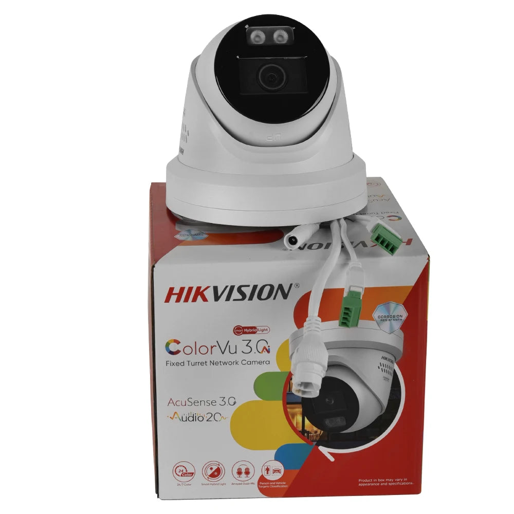8MP Smart Security Camera 4K Color Night Audio Alert